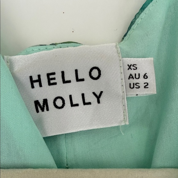 Hello Molly SANDCASTLE DRESS GREEN - Picture 3 of 8